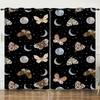 Curtain Butterfly Dark Curtain 3D Digital Printing Sunshade Bedroom No Punching