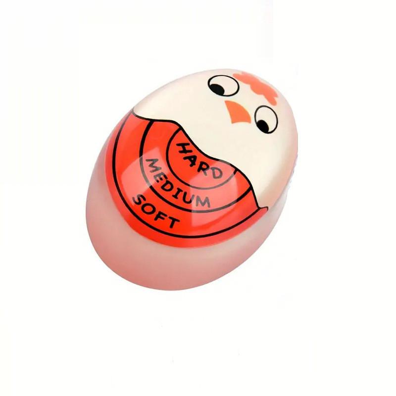Creative Egg Timer With Color Changing Indicator For Soft Boiled Eggs In Kitchen Cooking