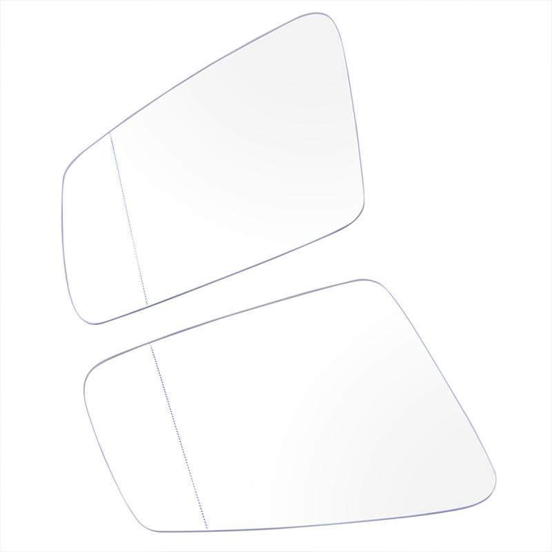 Rhyming Left & Right Side Heated Rearview Mirror Glass Anti-fog Defrosting Fit For Mercedes Benz S C E Class W212 W204