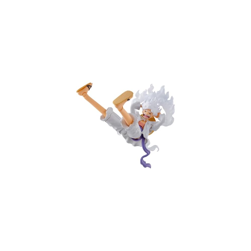 

TAMASHII NATIONS S.H. Figuarts One Piece Monkey D. Luffy Gear 5 155mm PVC ABS Action Figure