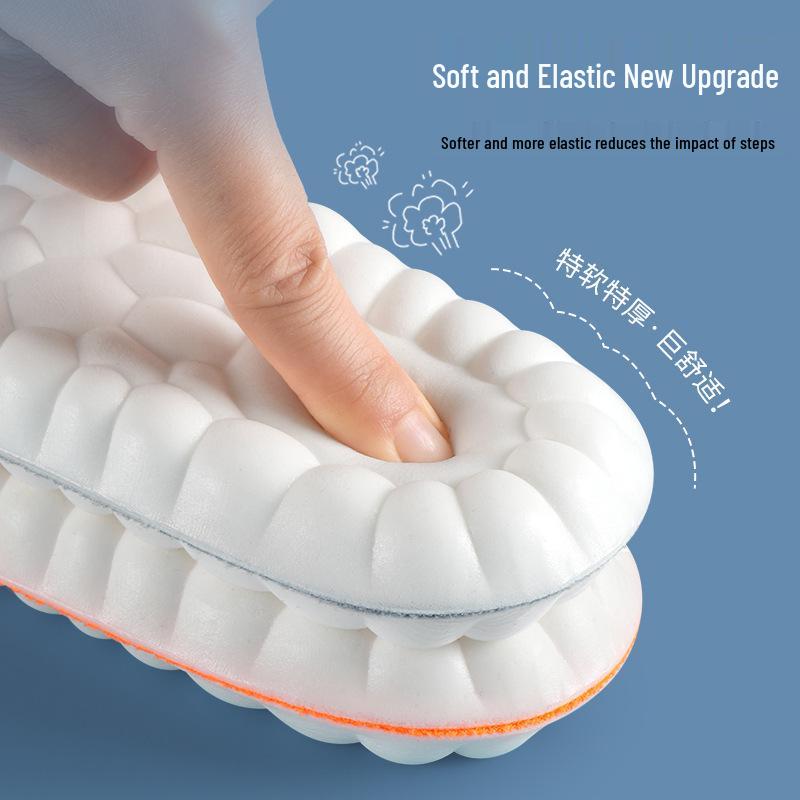 Stepping-on-Shit Insoles: Ultra-Soft, Anti-Pain, Breathable, Anti-Odor, Shock-Absorbing for Women's Long-Lasting Comfort & Men's Sports