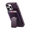 CASENEO For iPhone 16 Pro Case with Foldable Kickstand TPU PU Leather PC Card Bag Magnetic Phone Cover  Compatible with MagSafe