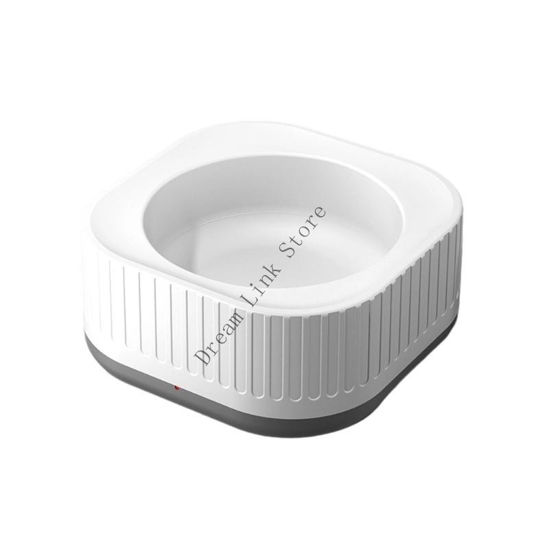 Q1FD Dog Feeding Dish Warmer Temperature Controlled Pet Water Bowl Heater for Cats