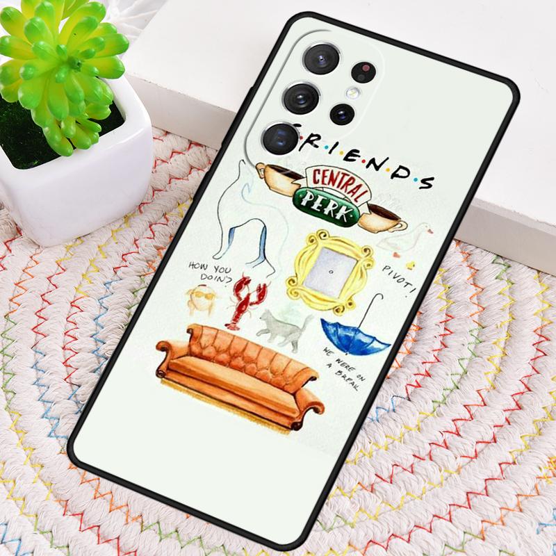 

Central Perk Coffee friends tv show how you doin Phone Case for Samsung Galaxy note10 S26 Ultra S23 S24 FE S25 S22 PLUS Cover Galaxy S20 Ultra 5G