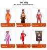 SuperKitties 5-Piece Halloween Jumpsuit Costume for Stage Performance