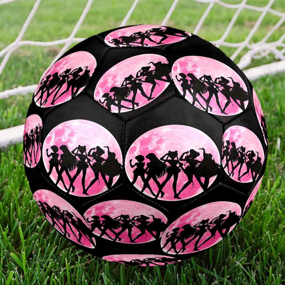Sailor Moon Theme Size 5 Soccer Ball, Suitable for Both Indoor and Outdoor Matches, a Gift Suitable for Everyone.