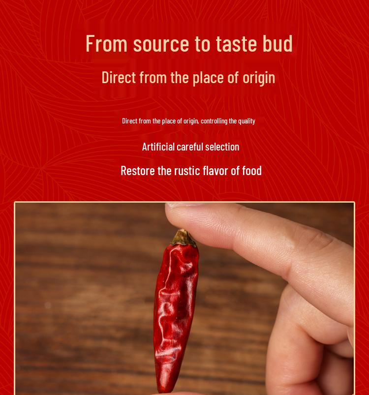 Guizhou Zunyi Mildly Spicy Fragrant Erjingtiao Lantern & Extra Spicy Sea Chili Mix