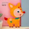 DIY Cartoon Doll Kit: Non-Woven Fabric Crafts for Kids 3-6 Years