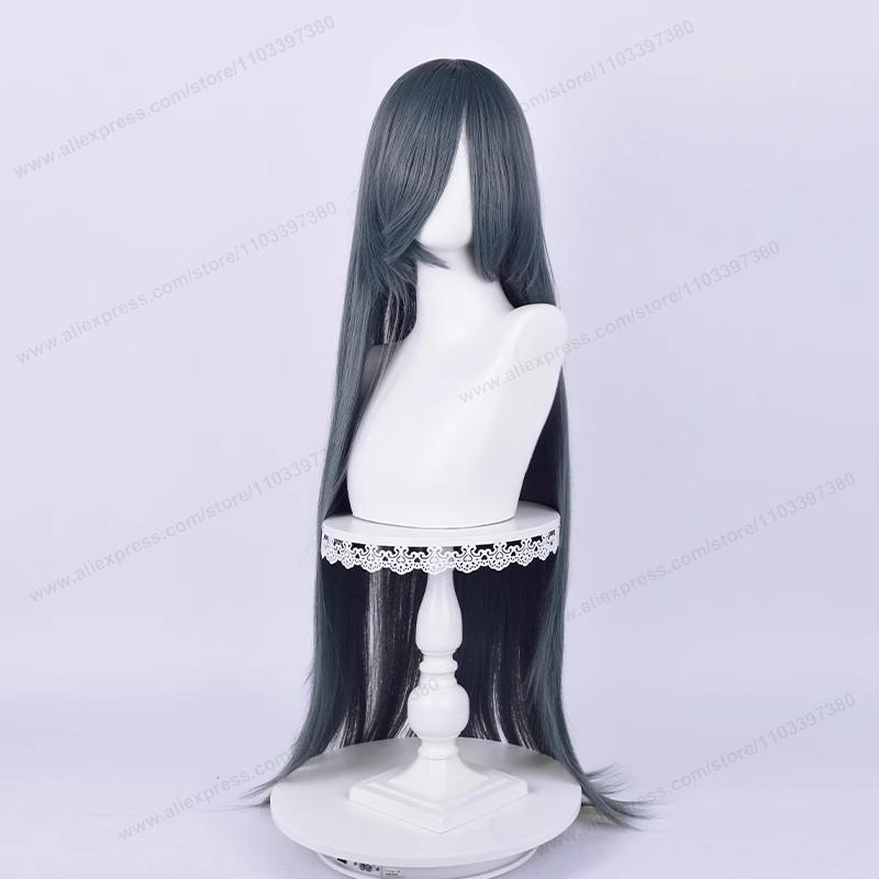 Anime 100Cm Long Staight Cosplay Synthetic Wig Black White Red Pink Brown Gold Blue Women Heat Resistant Hair High Quality Wigs