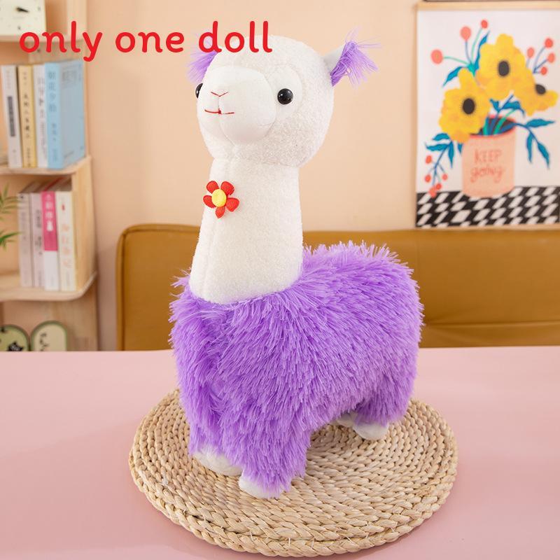 

Plush Alpaca Cartoon Toy With Pp Cotton Filling For Kids And Gift Giving 40cm