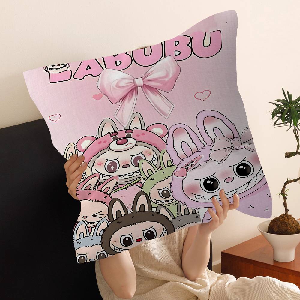 Hot L-La-Bubus Z-Zimomos Cushion Cover Pillow Cover Decor Pillowcase Printed Cushion Case For Couch