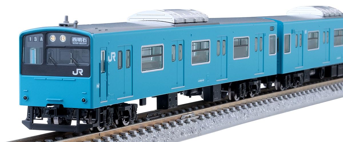 

Tomytec TOMIX N Gauge JR 201 Series JR West 30N Updated Car Sky Blue Set Model Train 98855