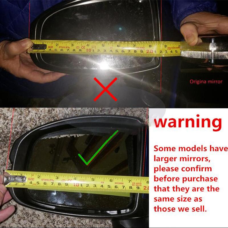 Rearview Mirror Housing Side Mirror Cover With Signal Lamp Hole Fit For Honda Fit Jazz 2014 2015 2016 2017 2018 Car 
