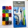 Set di bottoni a pressione in resina Hualian T5 con attrezzo