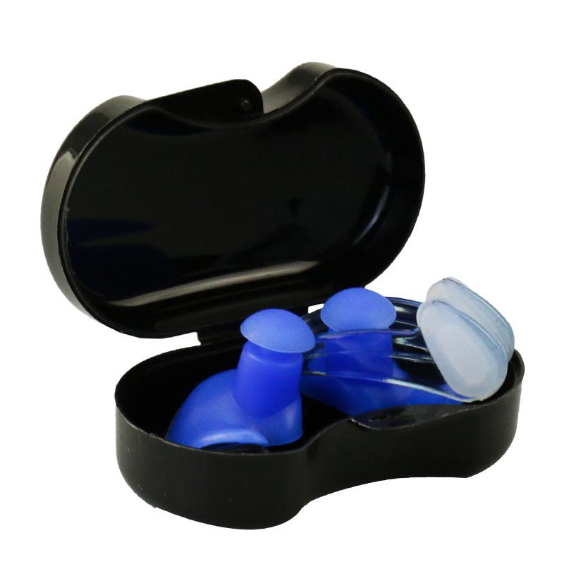Waterproof Spiral Silicone Earplugs for Swimming and Noise Reduction