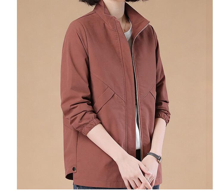 EST+II Women's Minimalist Lapel Loose-Fit Jacket