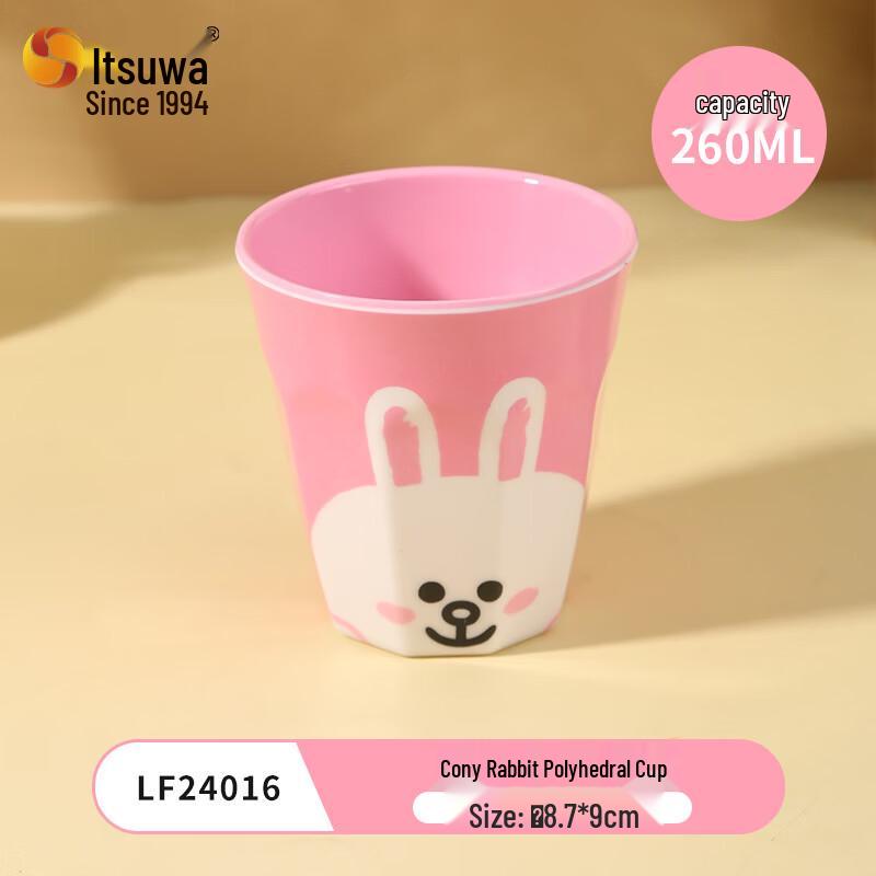 WUHE Cony Rabbit 5-Piece Kids Melamine Feeding Set