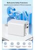 65W GaN Charger with Retractable Cable for Fast PD Charging - Compatible with Apple, Huawei, Xiaomi, Type-C Devices