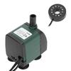 Fish Tank Submersible Water Pump with Colorful LED Light Aquarium Silent Fountain PumpGreen EU Plug