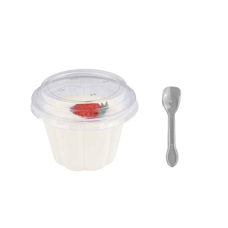 

Homeglen 130ml Disposable Plastic Dessert Cups (100-Pack)