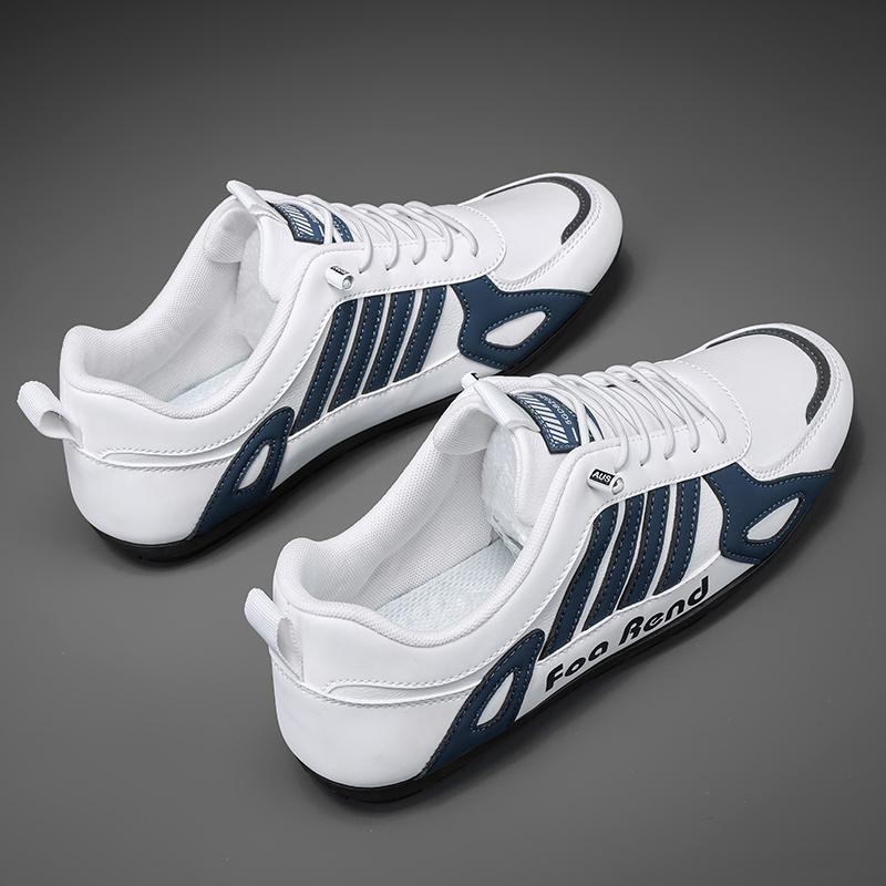 Autumn Style Leather Fashionable Casual Men's Shoes with Soft Sole Soft Surface Protection Running Shoes Outdoor Walking Shoes