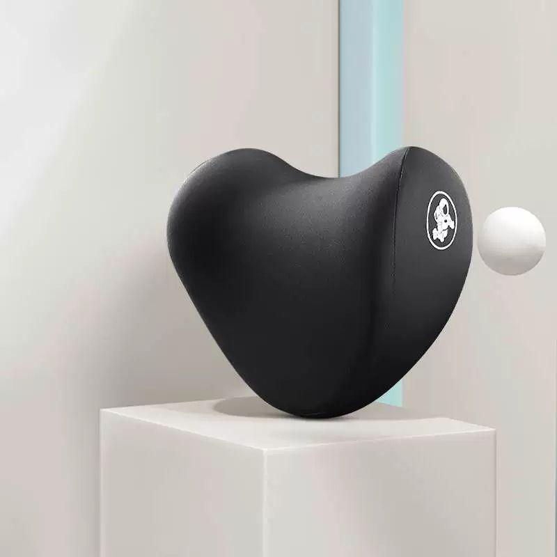 Car Neck and Lumbar Support Memory Foam Pillow Set for Headrest - High-Grade Interior Accessory