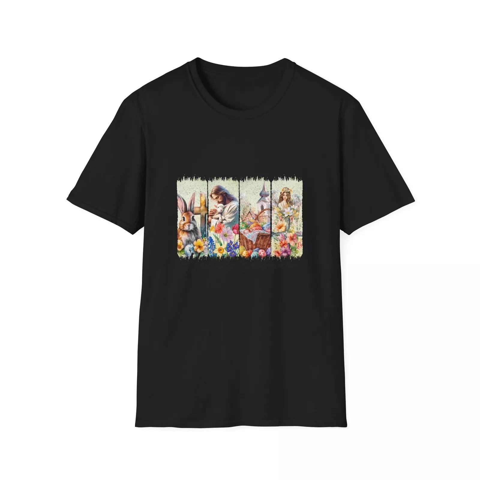 He is Risen Unisex T-Shirt, Easter Tee, Spring Apparel, Funny Christian Shirt, S