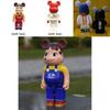 Figura d'azione Bearbrick 400% alla moda Peko Iron Man Per Esposizione da Collezione Unica