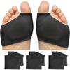 Halbsohlen zur Linderung von Mittelfußschmerzen Schuhpolster Ballenpolster Für Hallux Valgus Korrektor Socken