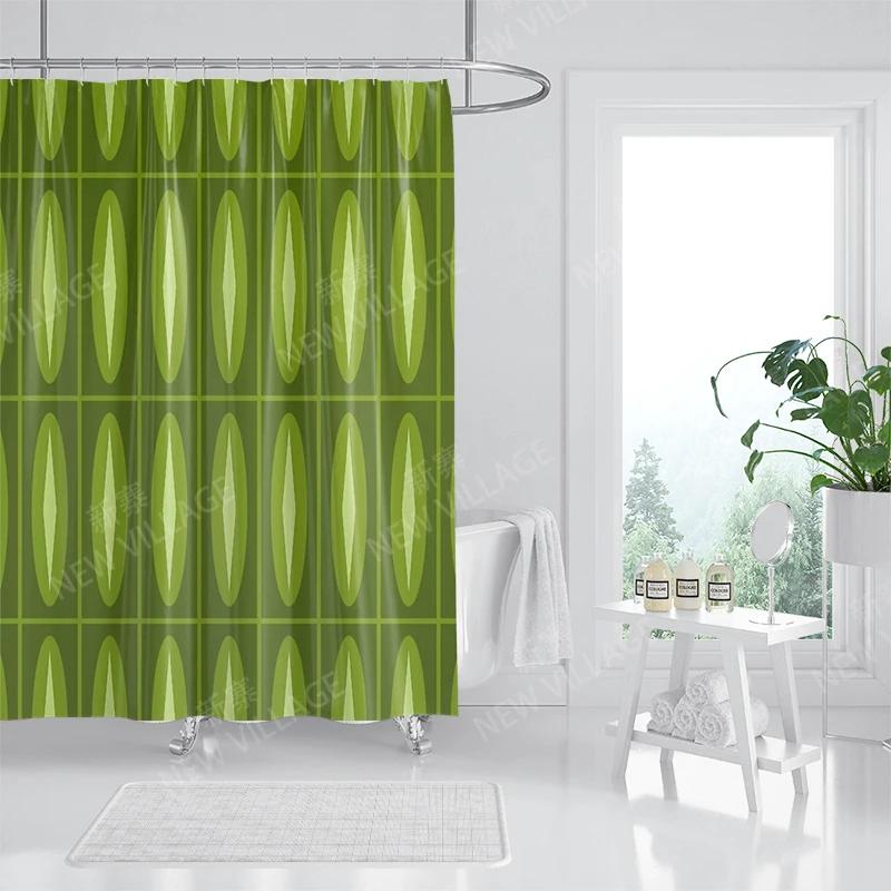 Wodoodporne zasłony prysznicowe z tkaniny Akcesoria do zasłon łazienkowych Zasłona kąpielowa pod prysznic 180x200 240*200 dekoracja boho abstrakcyjna