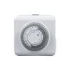 15A 1250W Mechanical Timer 24-Hour Cycle Outlet Timer Automatic Shutdown Timer  Daily On/Off Cycle
