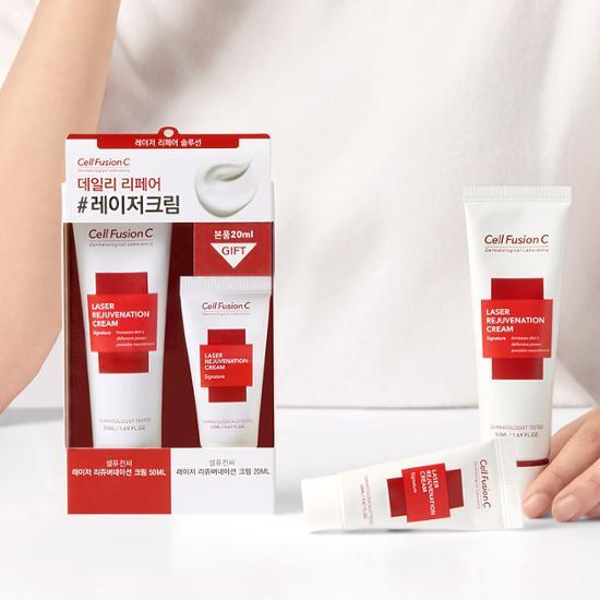 Cell Fusion C Laser Rejuvenation Cream[Anti-Aging / Moisture Barrier] 50ml + 20ml Bonus