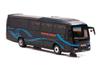 CARNEL 1/64 Scale Hato Bus Pianissimo III Sapphire (No. 511) Isuzu Gala Super High-Decker Finished Model CN640036