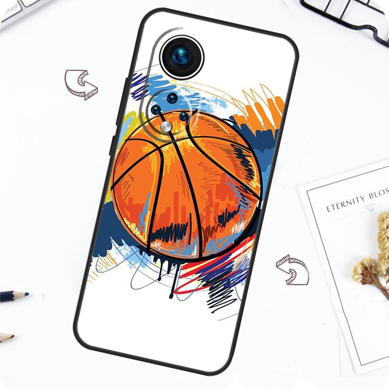 Basketball Ball Case For Honor Magic 7 Pro 5 6 Lite Honor 200 Pro 50 70 90 X8b X9a X8a X8 X9 X9c X9b Cover
