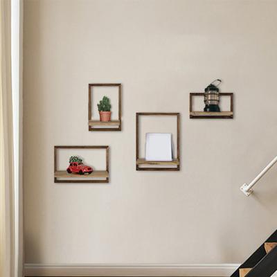 1/2Pcs Wall Plant Shelf Space Saving Load-bearing Easy Assembly Indoor Display Rack Strong Plant Stand