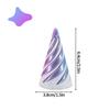 3d Printed Toys Desk Accessories Three-dimensional Pyramid Printed Spiral Cone Helix Screw Rotating Stress Relieving Spiral Cone