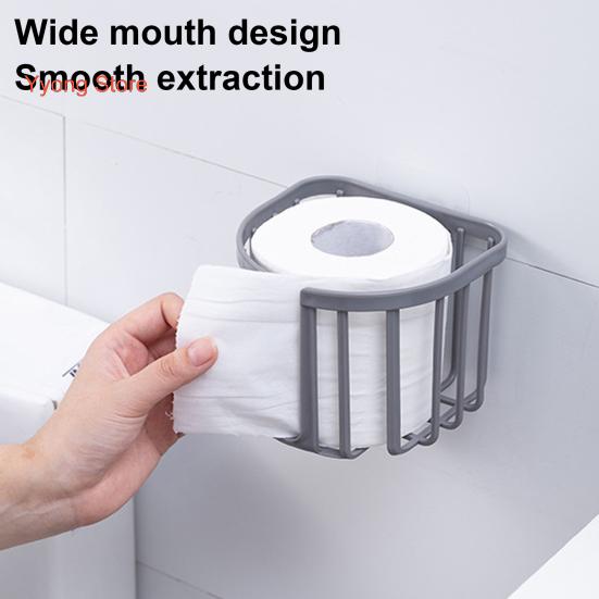 

Полка для ванной комнаты, прямоугольная пластиковая полка для ванной комнаты, хорошая вентиляция, туалетная бумага, полка для душа, кухонные аксессуары