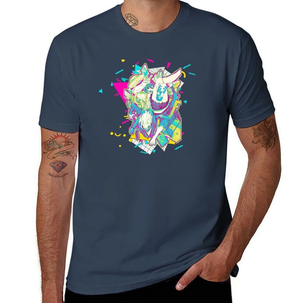 MomoOkarun  Dandadan 90s graphic design Tshirt aesthetic clothes blacks tops men clothings