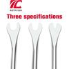 ROTATION 6-Piece Heavy Duty Car Vehicle Trim Clip Removal Set Door Upholstery Remover Chrome