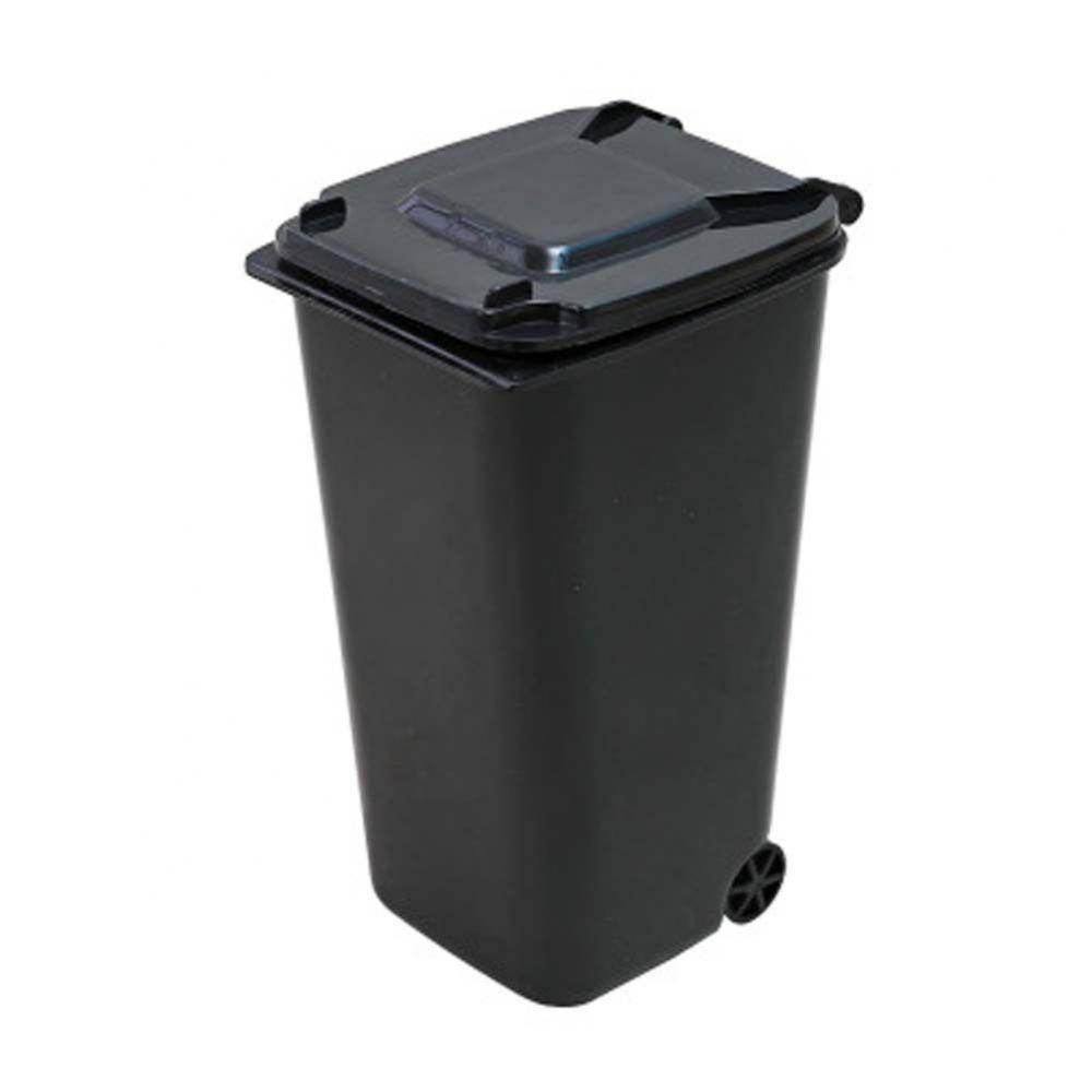 Mini Desktop Trash Can Wheelie Plastic Waste Bins Storage Bin Desktop Organizer Pen Pencil Cup Creative Garbage Storage Box