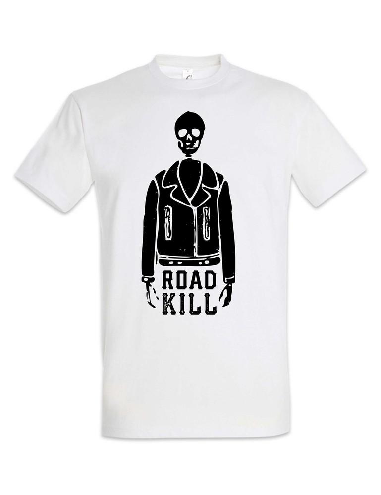 

Road Kill Skeleton T-Shirt Skate Oldschool Or Die Skateboard Skater Kickflip SK8 M