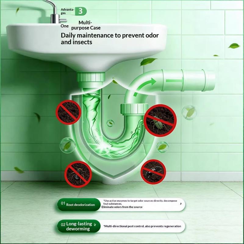 30/50 Pezzi Detergente per Scarichi Rimuovi Odori Deodorante Gel Profumato Per Lavandini Scarichi Gel Film d'Acqua Solubile in Acqua Cucina Bagno
