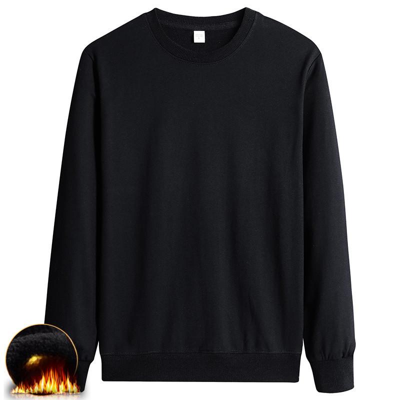 Spring and Autumn New Style National Fashion Sweater Men's Loose Pullover Round Neck Jacket Ins Trendy Velvet Top Long Sleeve