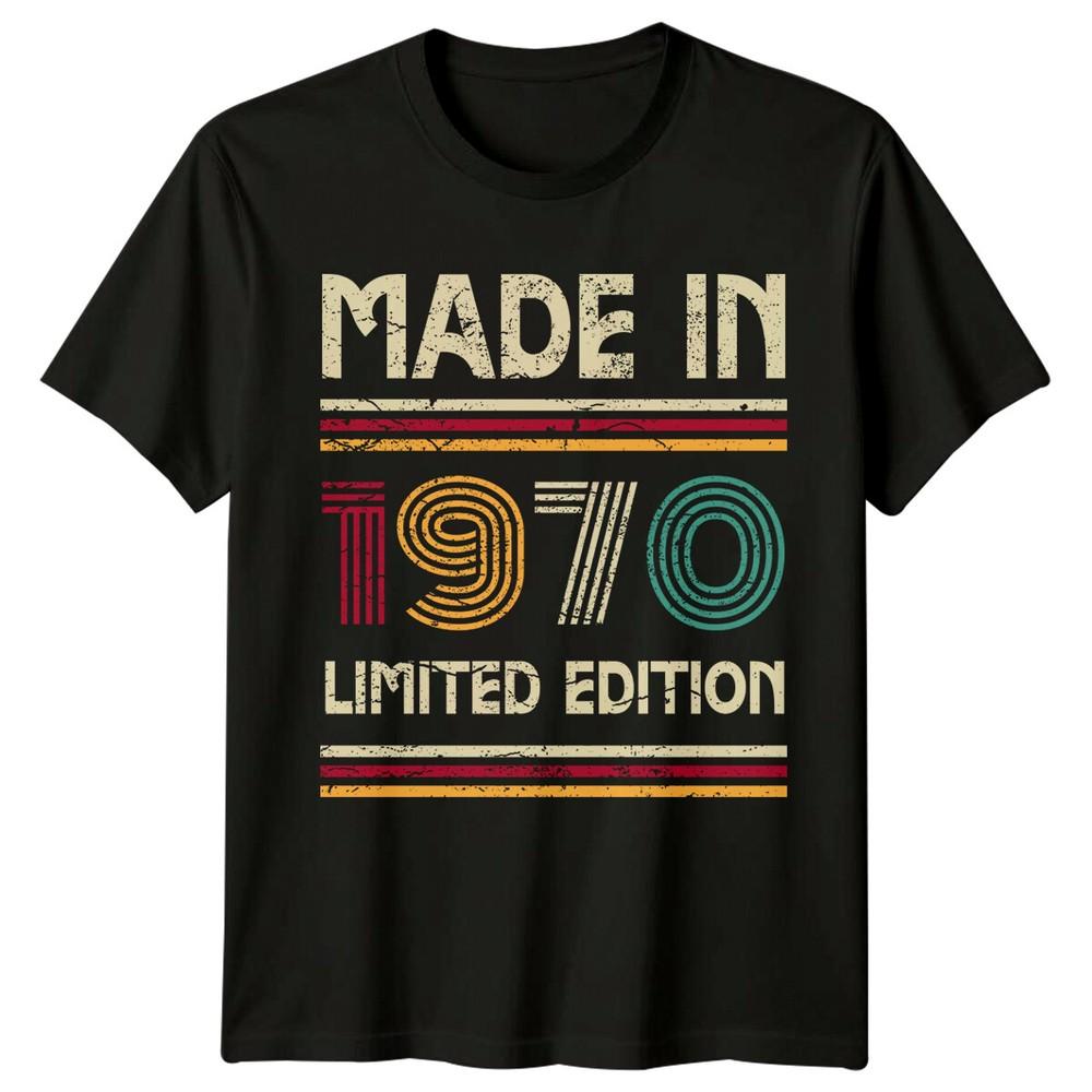 

Made In 1970 Mens T Shirt 56th Birthday Gift Vintage fiftysix Year Old b Unisex T-Shirt XL