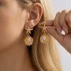 Boho Starfish Dangle Earrings for Women Gold Color Starfish Shell Metal Earring Summer Beach Party Vacation Charm Jewelry Gifts