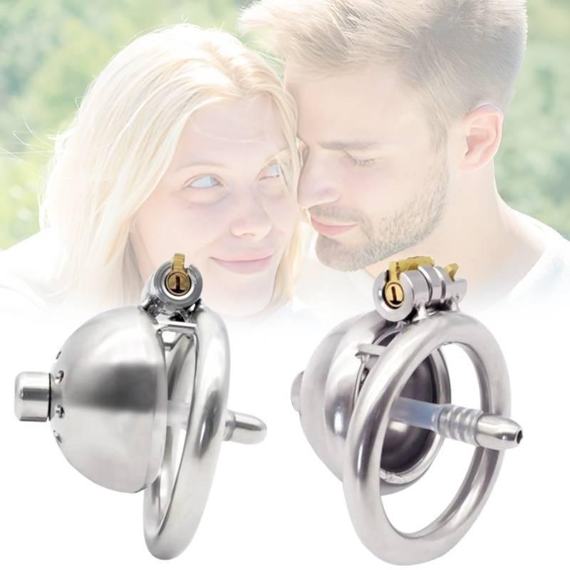 Ultra-compact Chastity Lock For Men Stylish And Discreet Adult Toy For Control