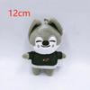 Skzoo Schlüsselanhänger Plüschtier Kawaii Skzoo Stray Wolf Plüsch Cartoon Stofftier Puppe Kawaii Begleiter Spielzeug Kindergeschenk!