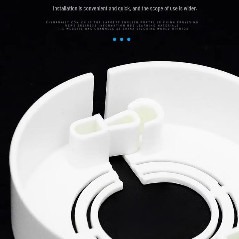 Zhuoma Shower Pipe Split Decorative Covers