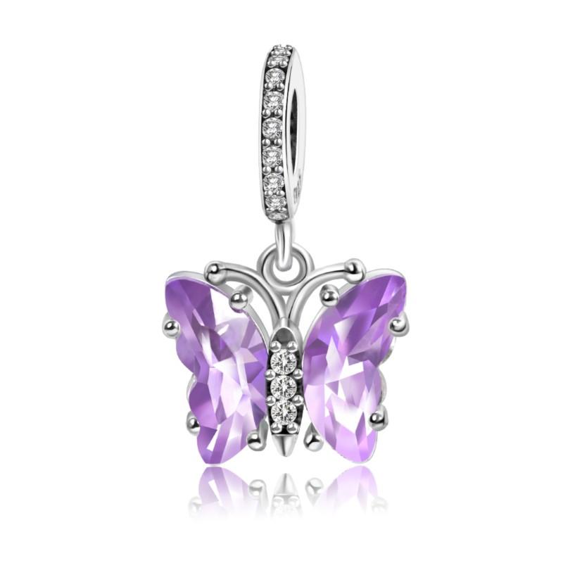 29. Fashionable Copper Colorful Turtle Butterfly Style 24 Colors Charm Bead For 3Mm Genuine Bracelet Do-It-Yourself Making Gift