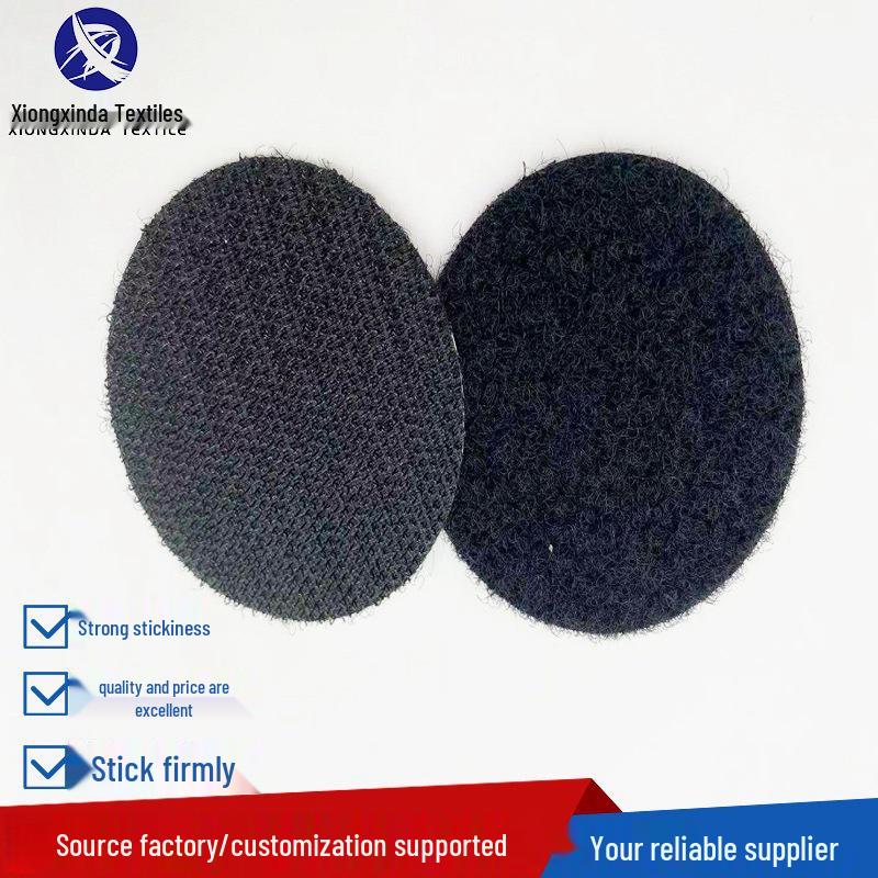 Non-slip Self-Adhesive Hook & Loop Sofa Cushion Fixer Magic Tape, 2.5-10cm Adhesive Backed Round Dots